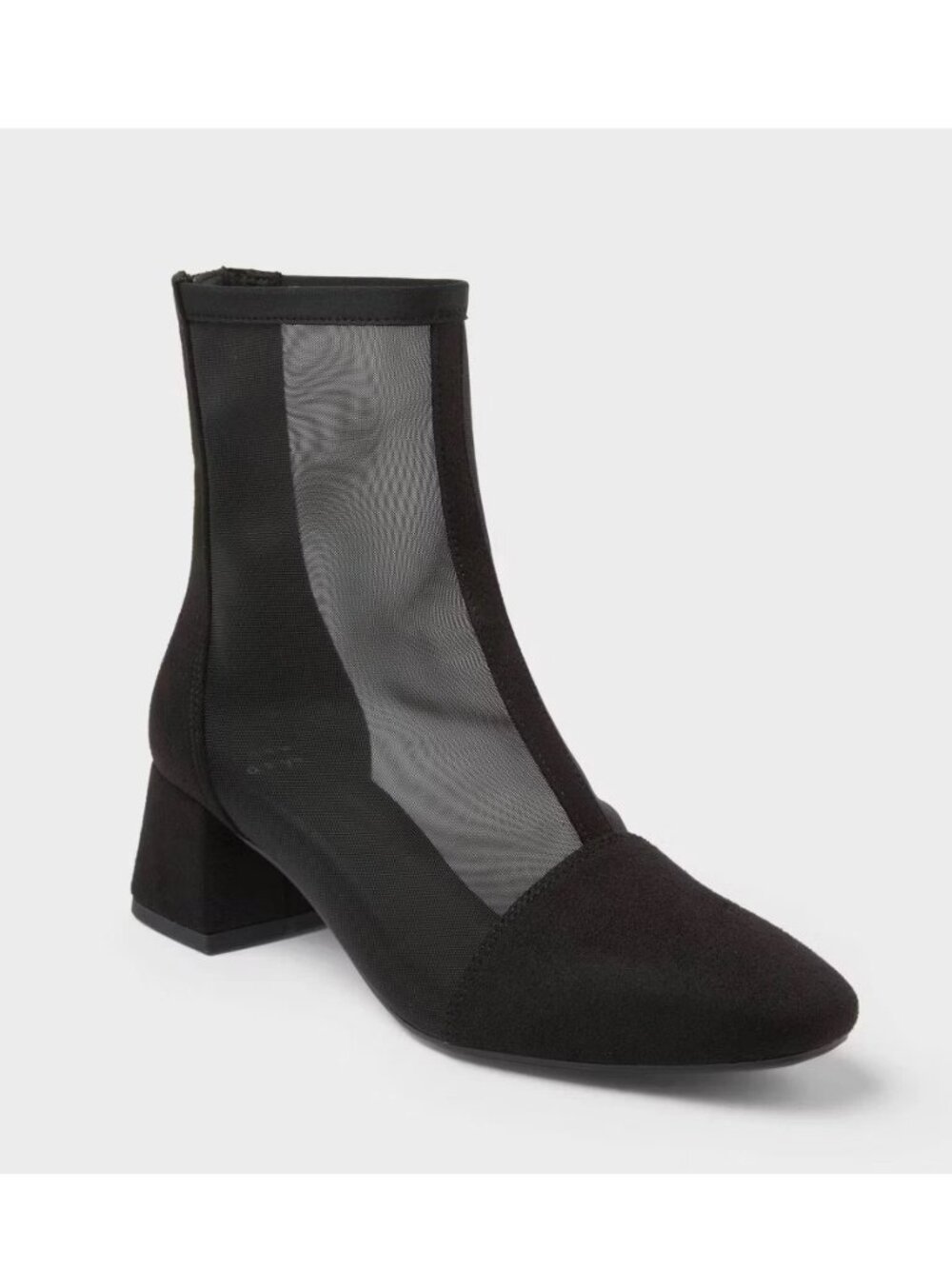 A New Day, Women’s Celaena Mesh Ankle Boots, Block Heel with Memory Foam Insole